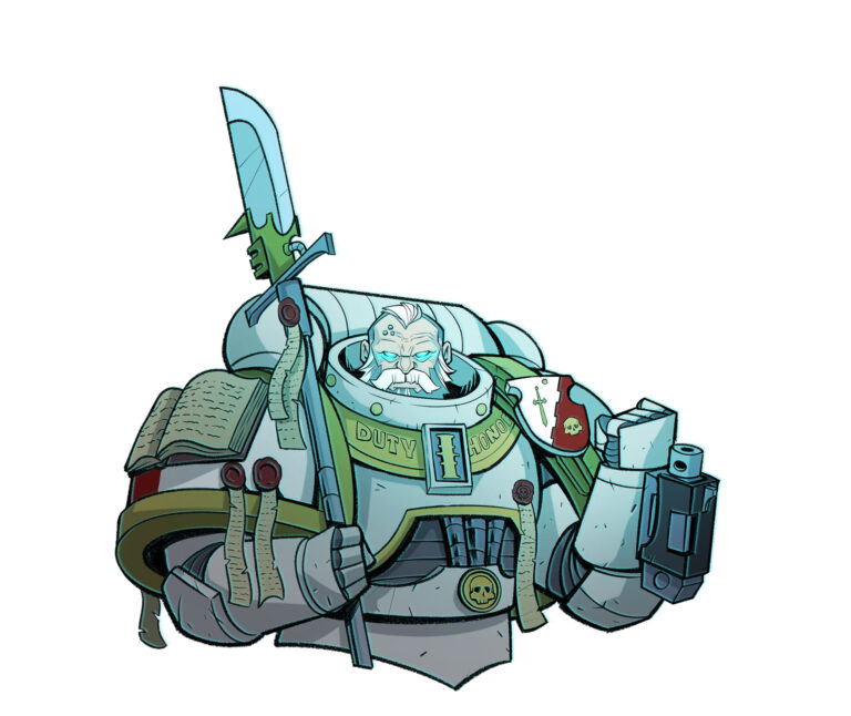 Grey Knight by Hugo Llera 