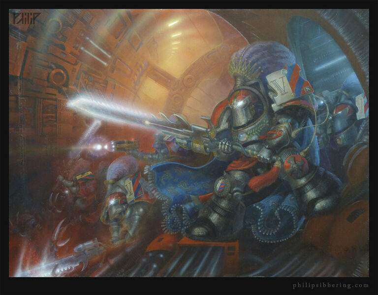Grey Knights by Philip Sibbering 
