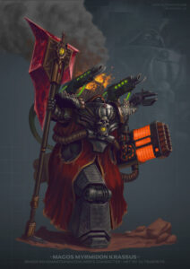 Magos Myrmidon Krassus by Javier Quintana