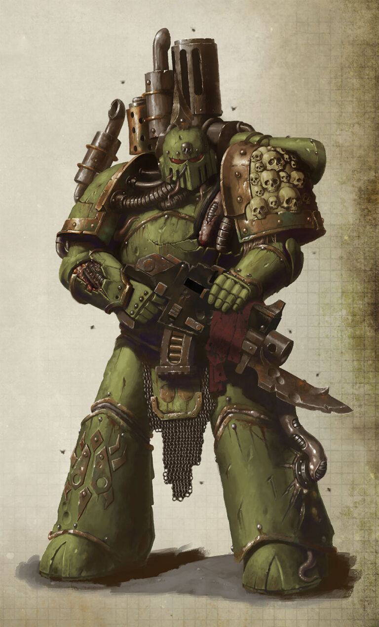 Plague Marine by Christian Byrne 
