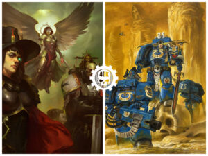 Warhammer 40K Pose (Group) Artwork