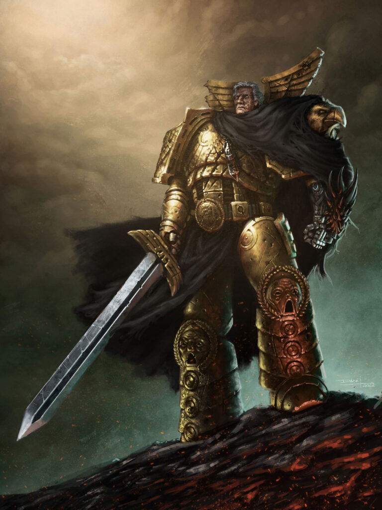 Rogal Dorn by Daniel Rosa Tauroni 