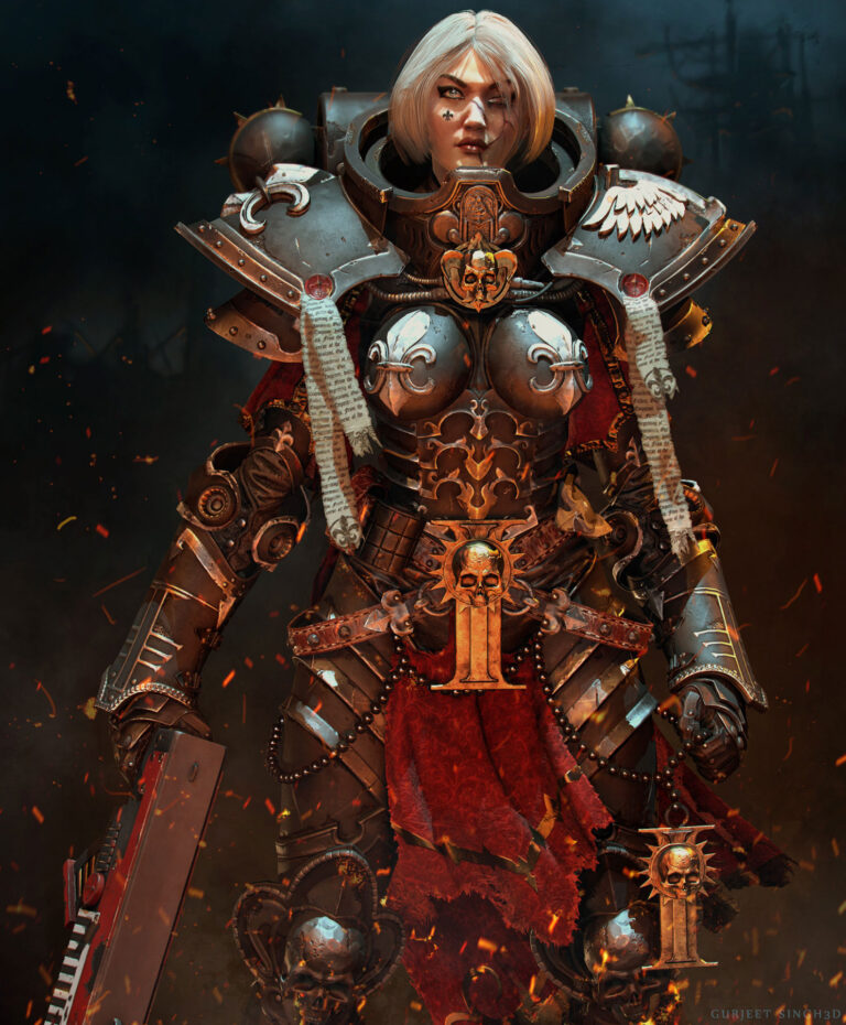 Sister of Battle by Gurjeet Singh 