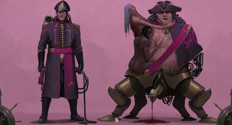 Slaanesh Cultists by Marat Tazhitdinov 