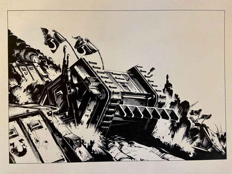 Ultramarines Land Raider by Gary Harrod Ultramarines Land Raider by Gary Harrod