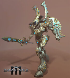 Wraithknight Farseer by Lee Salo