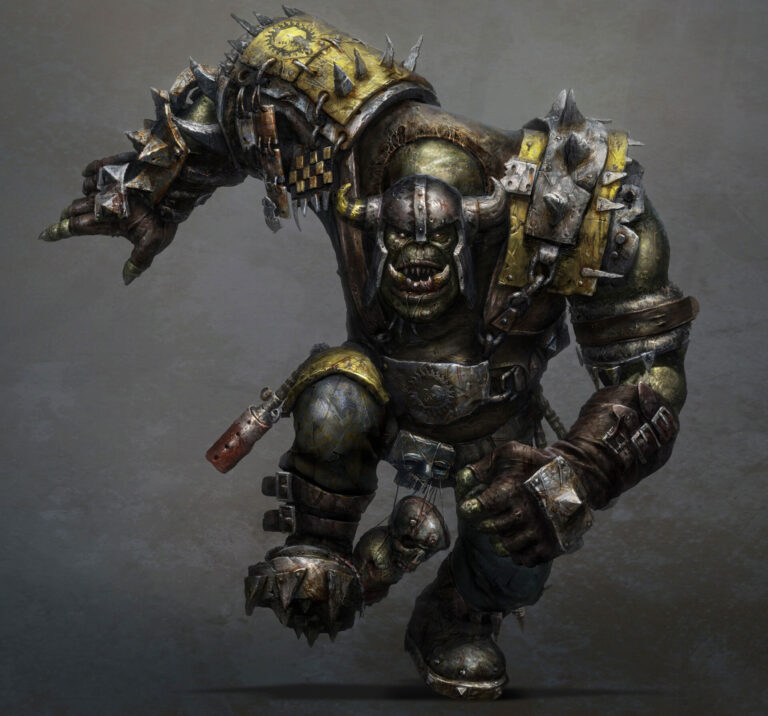 Bad Moons Ork by Gareth Hector Bad Moons Ork by Gareth Hector