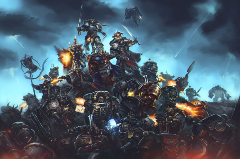 Black Templars by Vitaly Perevoshikov 