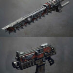Chainsword and Bolter by Gareth Hector