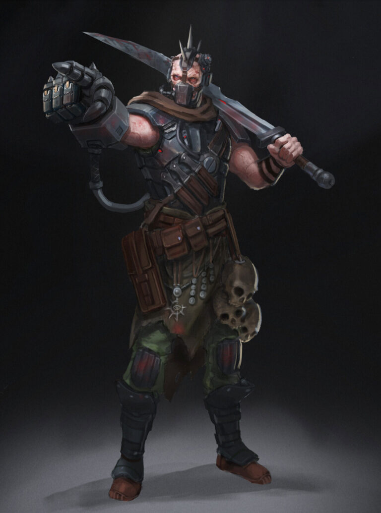 Chaos Headhunter by Toni Justamante Jacobs 