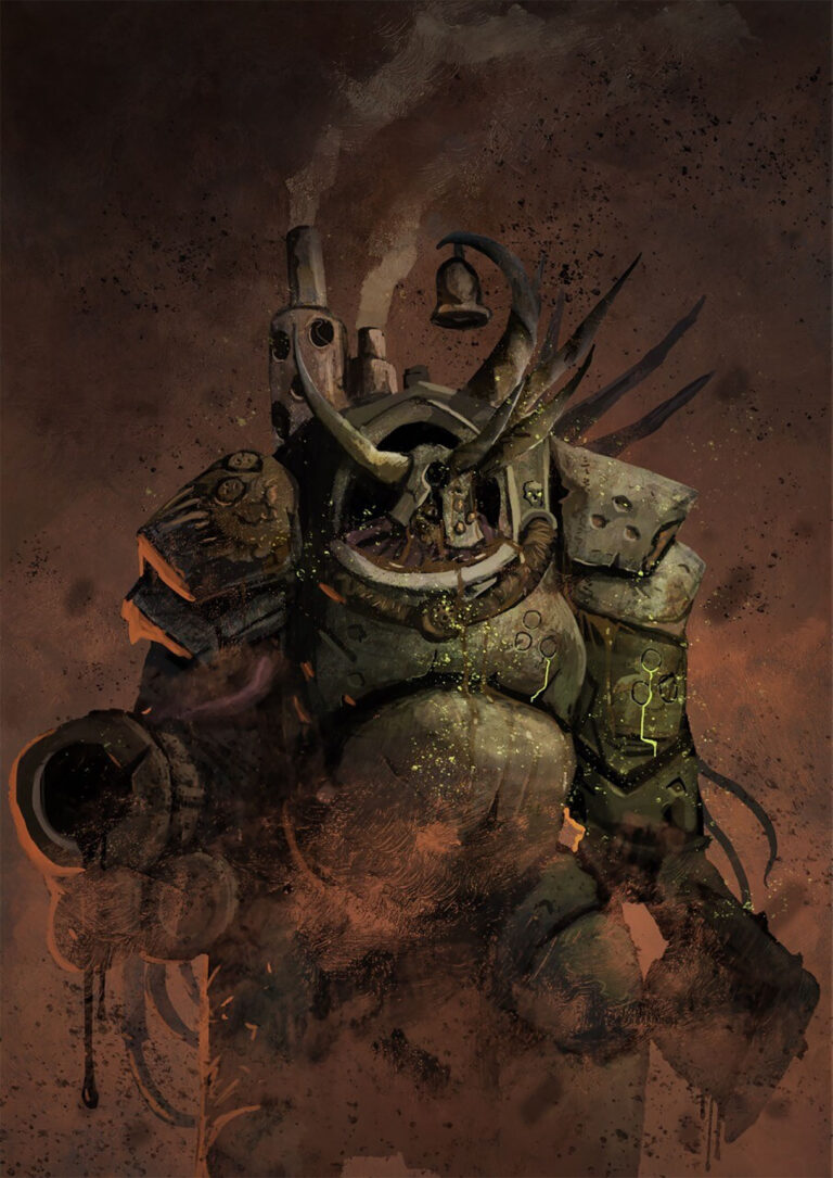 Death Guard Terminator by Benjamin Tobitt 