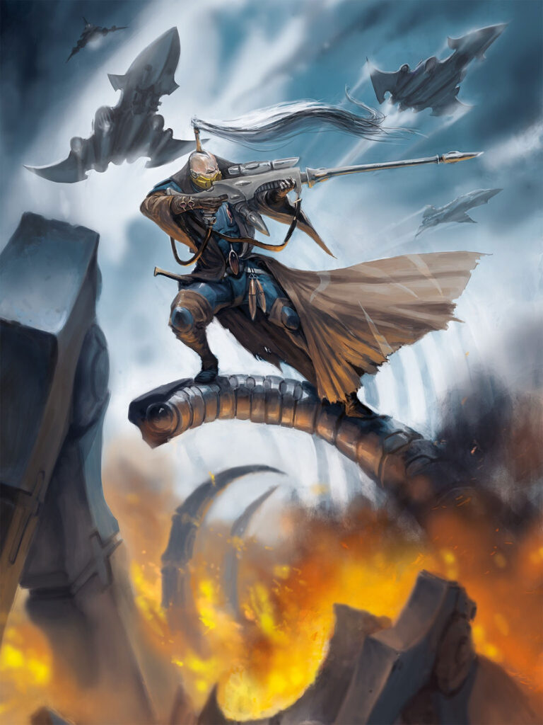 Illic Nightspear by Tze Kun Chin 