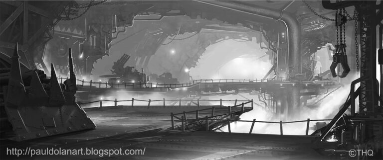 Ork Vehicle Bay by Paul Dolan 