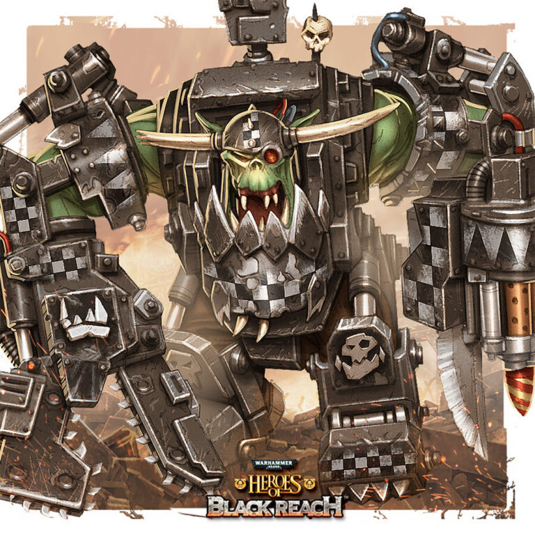 Ork Warboss by Alexandre Bonvalot 