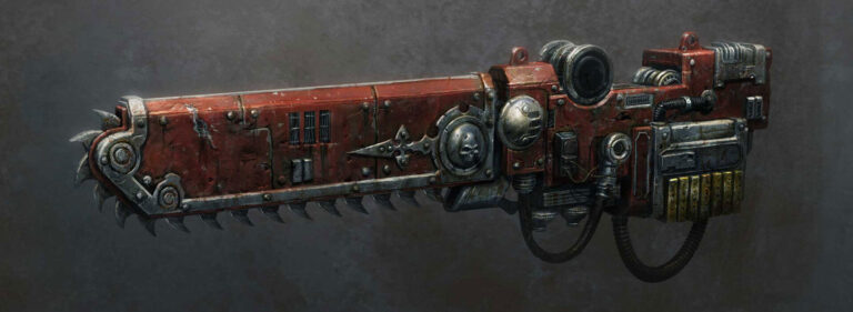 Reaper Chainsword by Gareth Hector