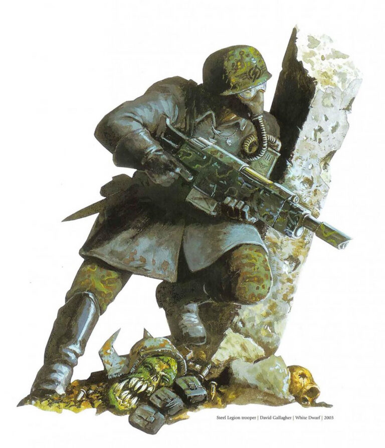 Steel Legion Trooper by David Gallagher 