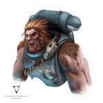 Brynjar Ulven by Ian Fox (IanFoxArt | IanFreemanFox)