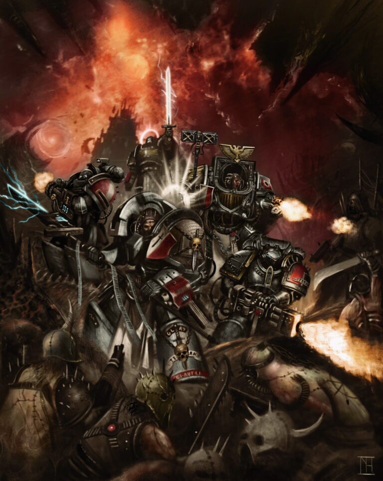 Grey Knights by Yehya Haouchar
