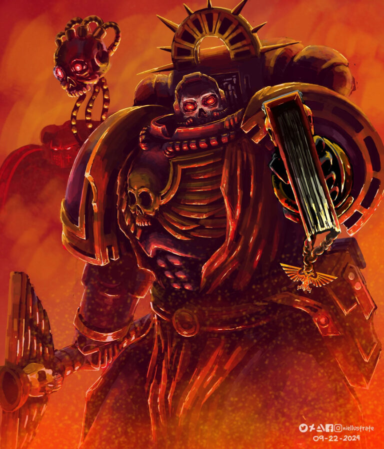 The Chaplain by Niellustrate