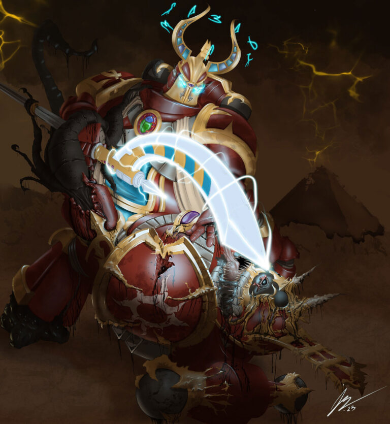Ahriman Purging the Change by Johnny Zercher