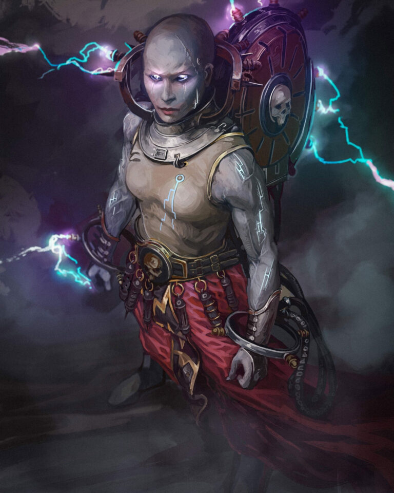 Electro-Priestess by Nictanova 