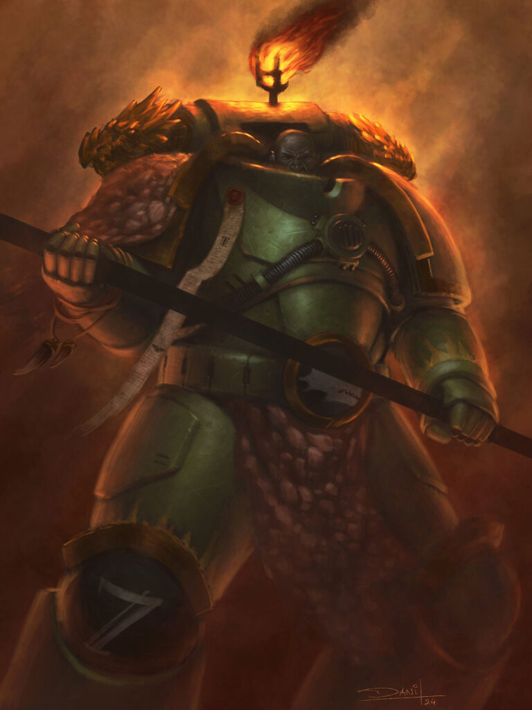 Fiery Salamander by Daniel Rosa Tauroni 
