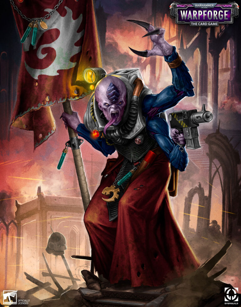 Genestealer Acolyte Iconward by Israel Llona 
