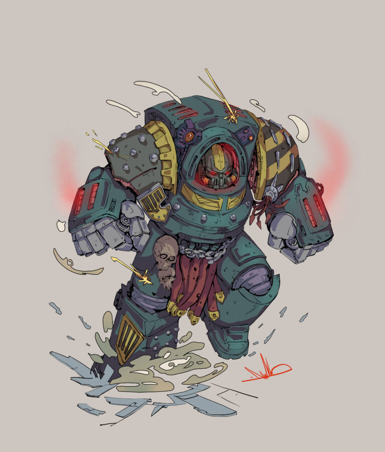 Iron Warrior by Albert Sargsyan 