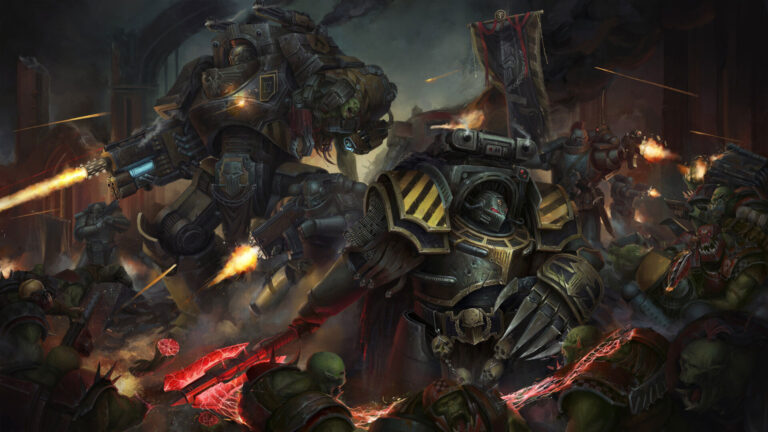 Iron Warriors by Serdjek Sholohovshek 