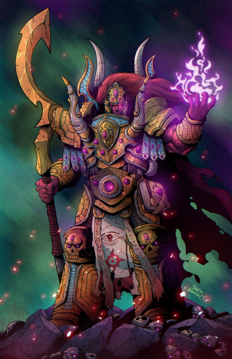Magnus the Red by Christopher Regalario 