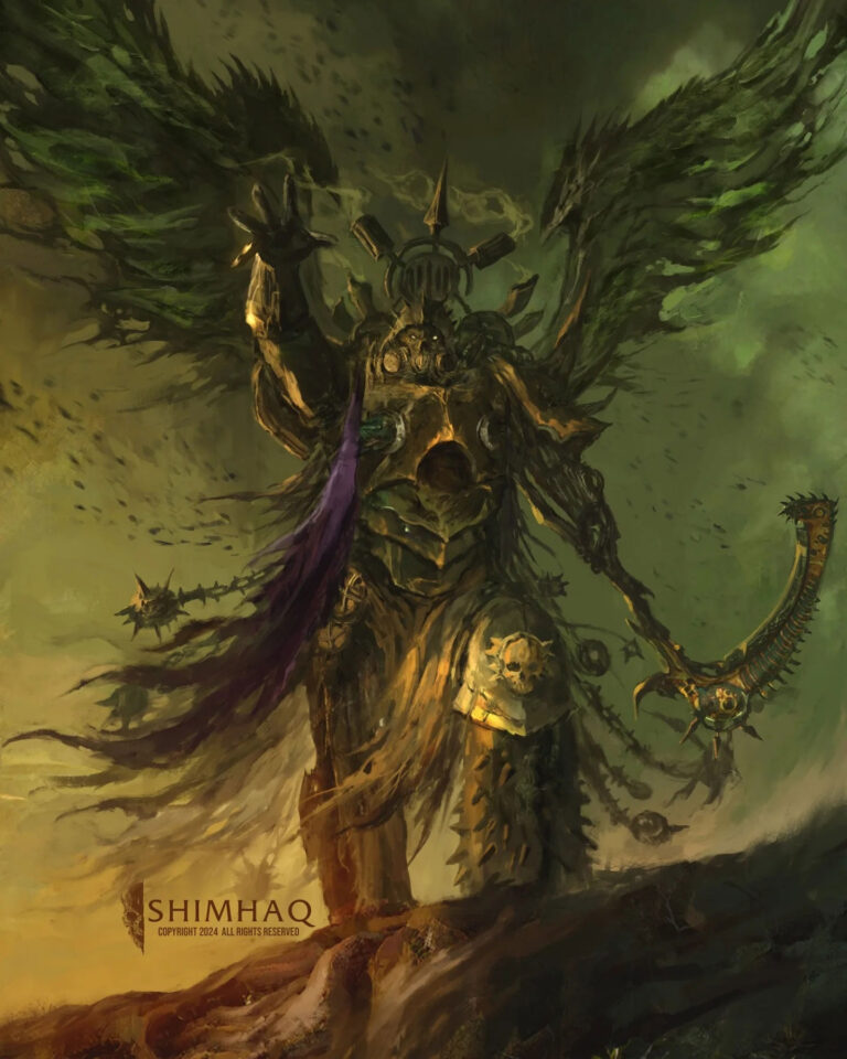 Mortarion by Ali Shimhaq 