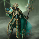 Necron Overlord by Matías Pascual (pirolnogolongo)