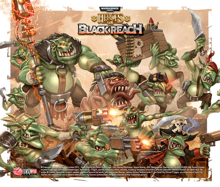 Orks Squad by Alexandre Bonvalot 