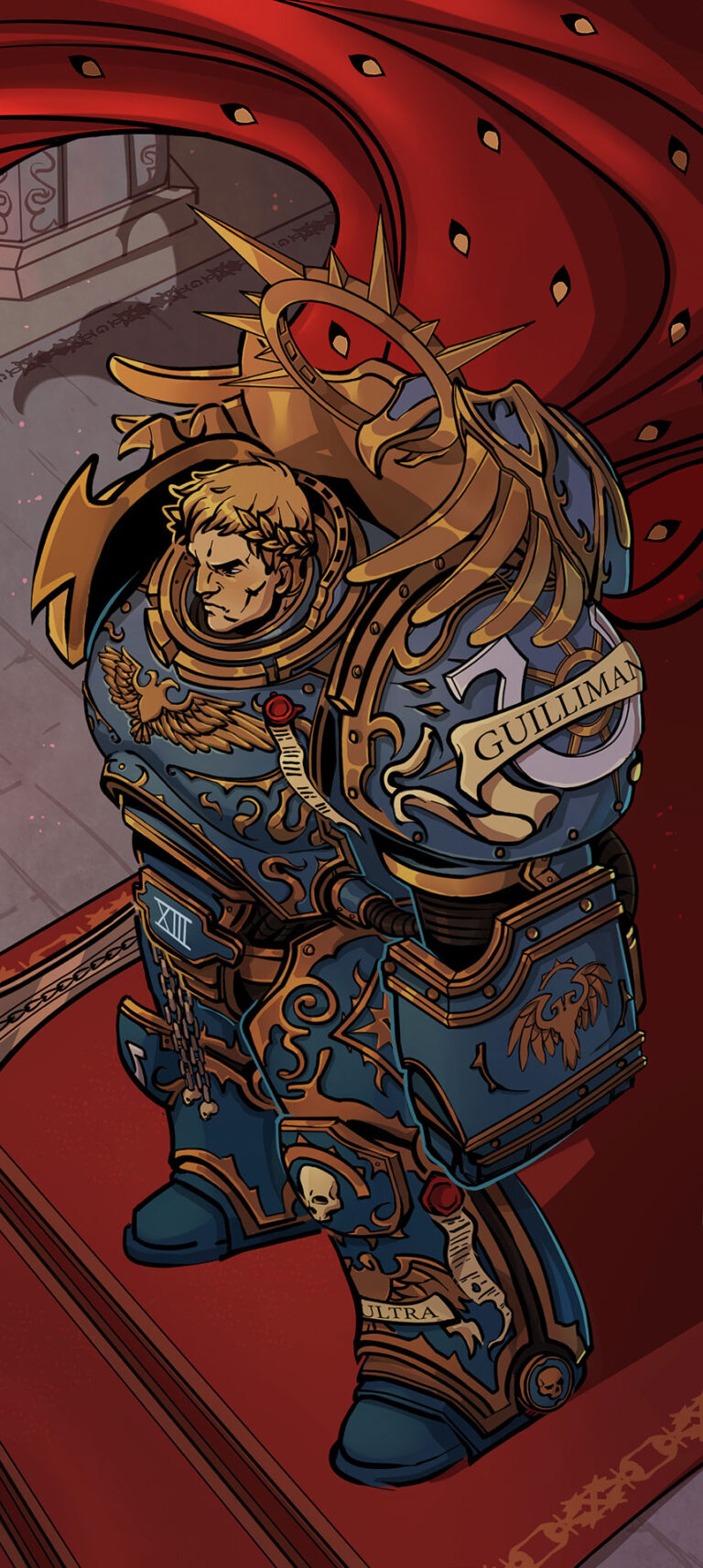 Roboute Guilliman by Alexander Bagryany 