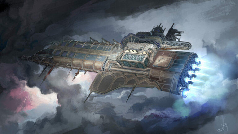 Voidship by Nictanova 