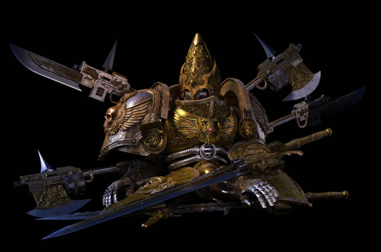 Adeptus Custodes by Dmitriy Mironov 