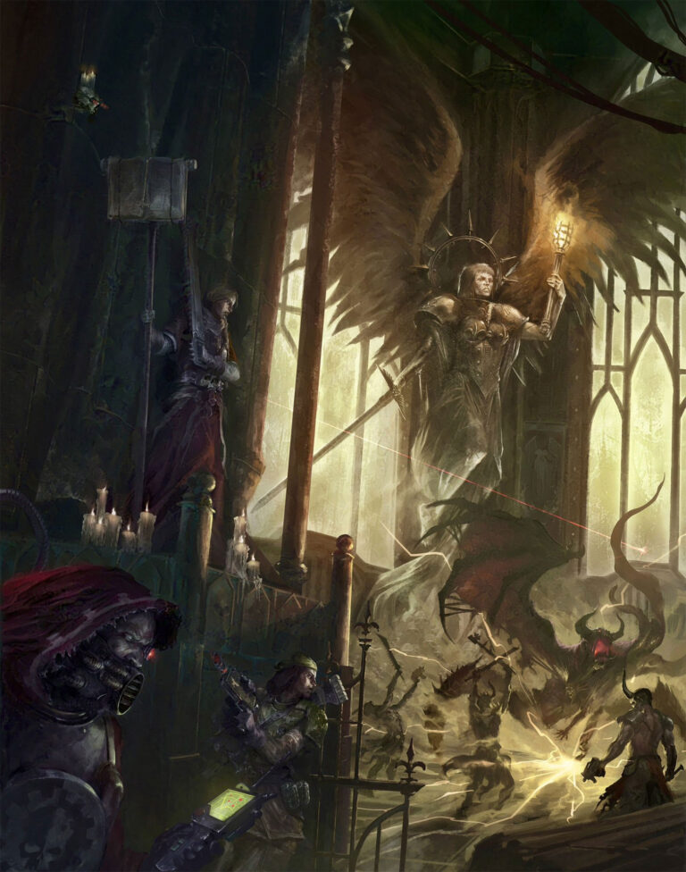 The Blazing Seraph by Alvaro Jiménez 