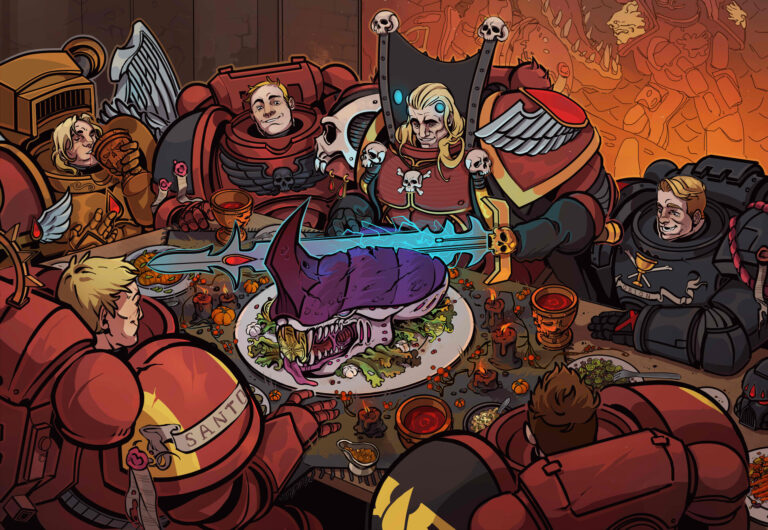 Blood Angels’ Thanksgiving by Alexander Bagryany 