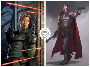 Warhammer 40K Bounty Hunters Artwork