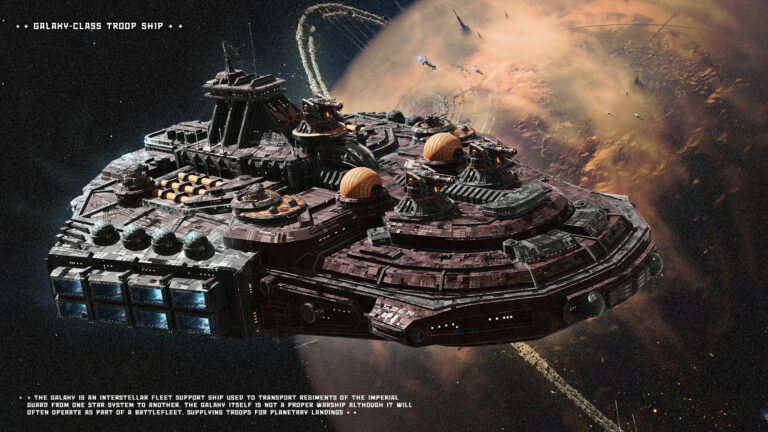 Galaxy Class Troop Ship by Smirnov Artyom