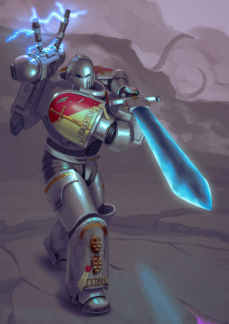 Grey Knight by Boris Tsui 