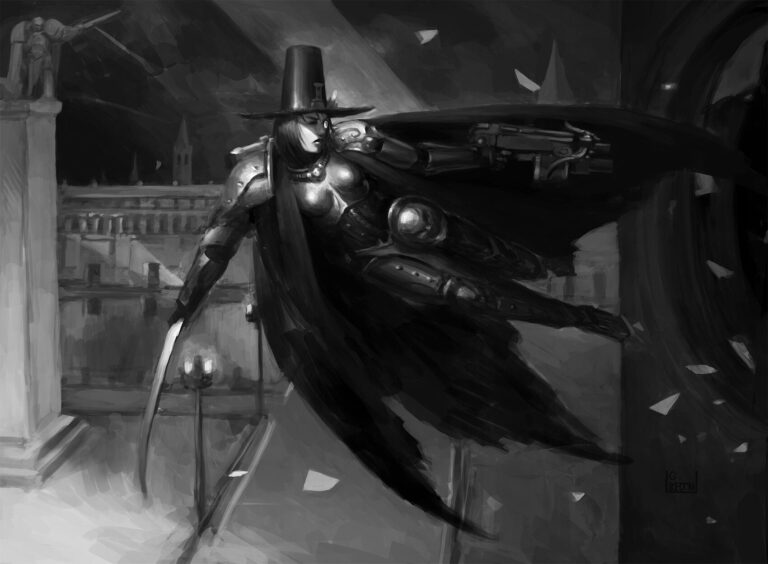 Inquisitor Greyfax by Gauthier Redon 