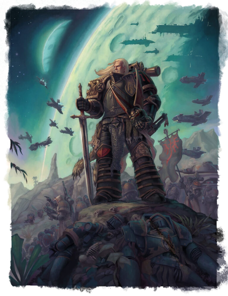 Lion El’Jonson by Jeff Porter 