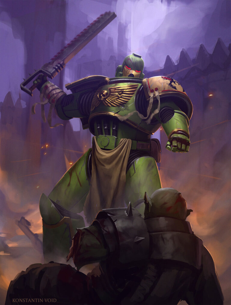 Mantis Warrior by Konstantin Void 