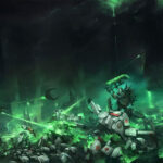 Necrons vs T’au by Jaime Martinez (Dabanaworks | Jaime Matrtinez)