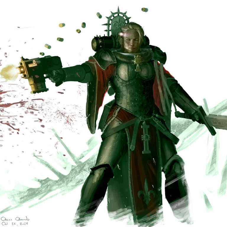 Sister of Battle by Oscar Obando Sister of Battle by Oscar Obando