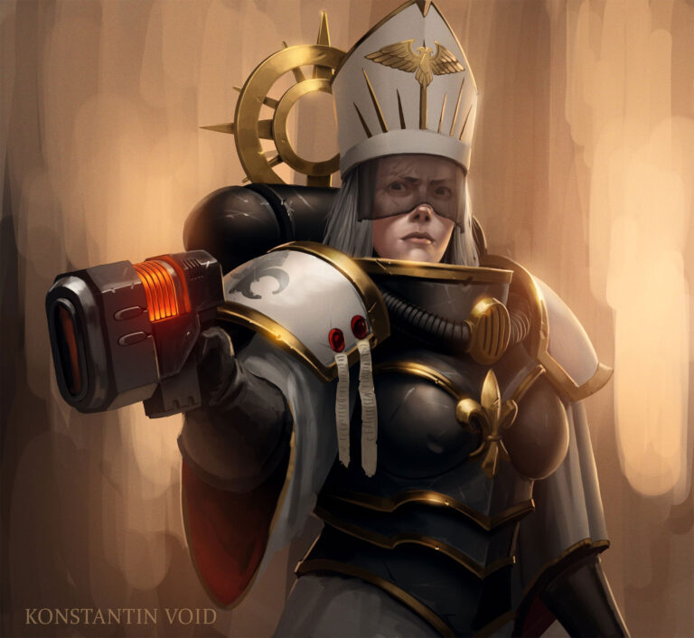 Sister of Battle by Konstantin Void Sister of Battle by Konstantin Void