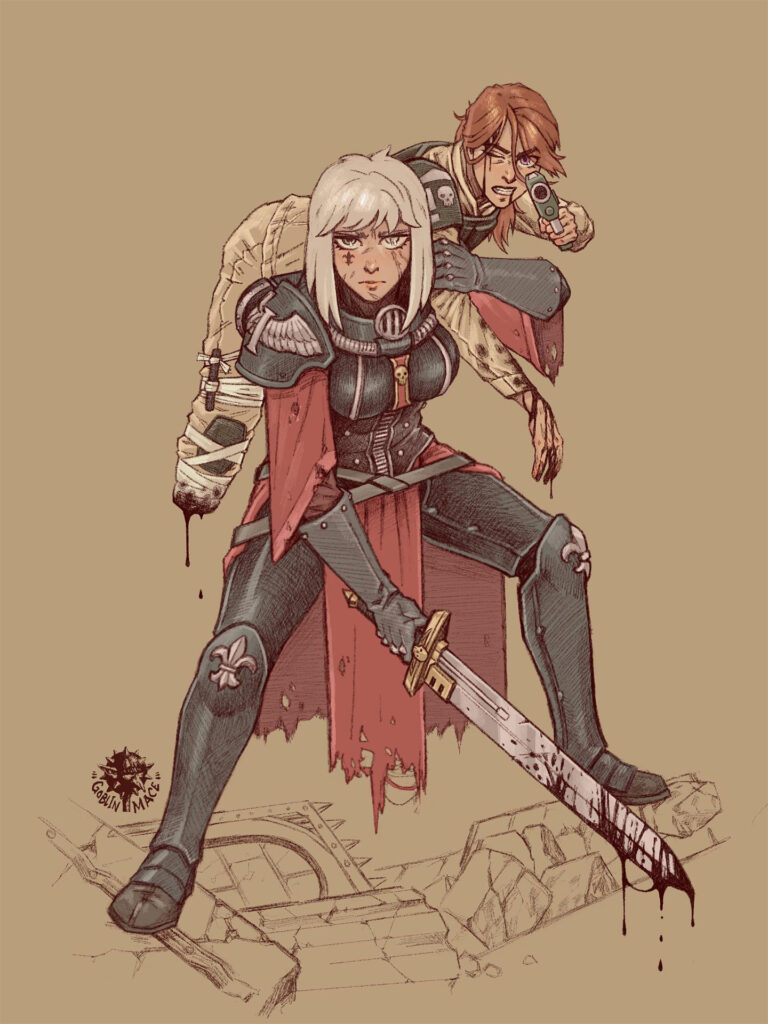 Sisters in Battle by Grant Vera Sisters in Battle by Grant Vera