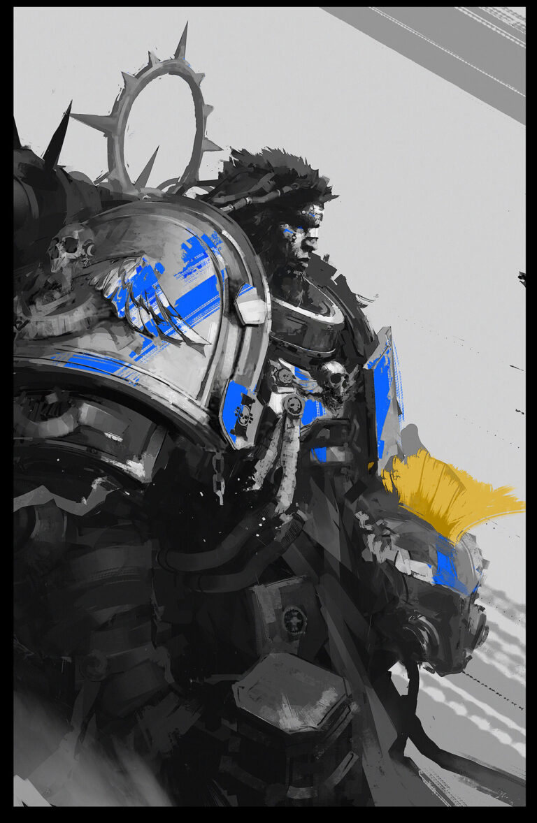 Space Marine by Alex Alekseenko