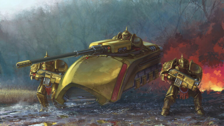 Adeptus Custodes by Ahn Hyoungsup 